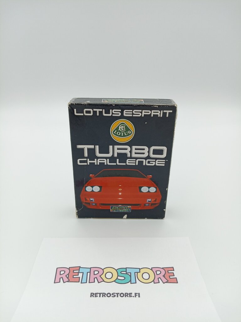 commodore 64 lotus esprit turbo challenge kasetti etukansi