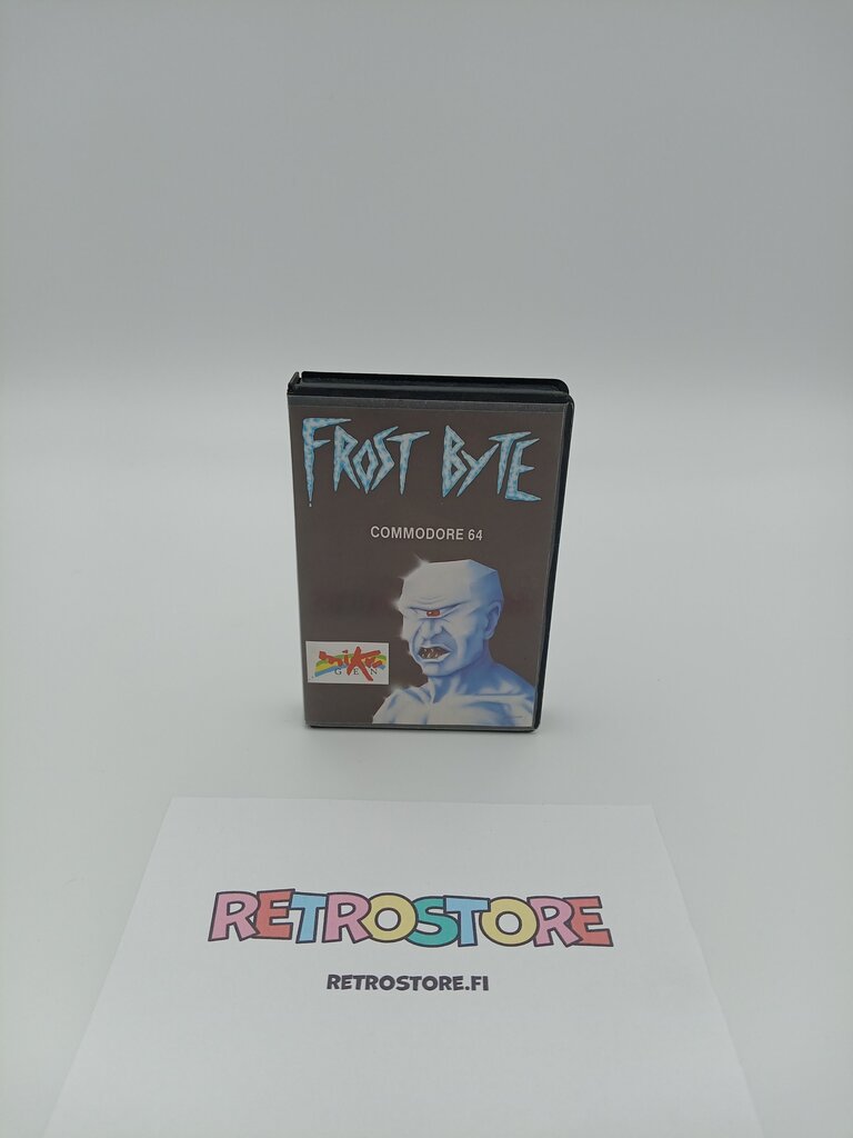 commodore 64 coin frost byte kasetti etukansi