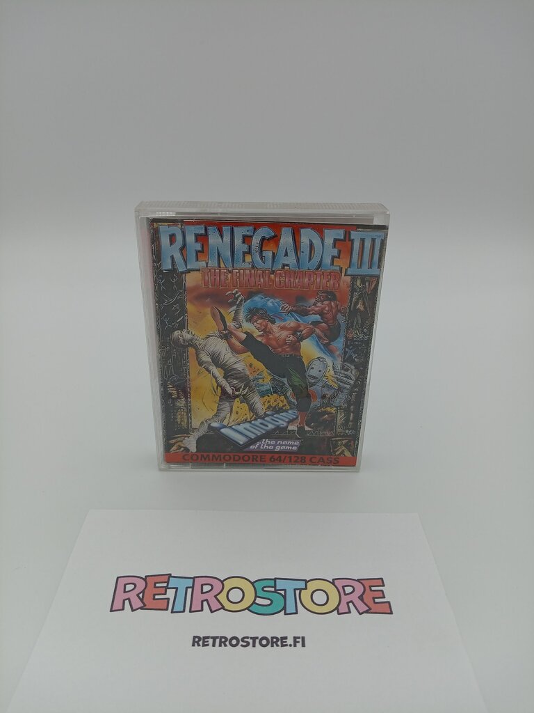 commodore 64 renegade 3 kasetti etukansi