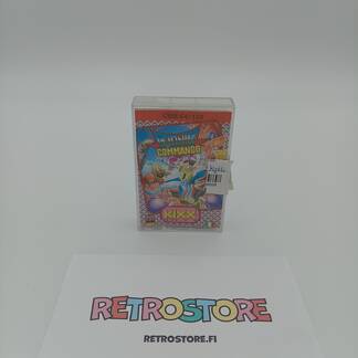 commodore 64 bionic commando kasetti etukansi