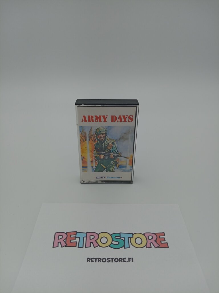 commodore 64 army days kasetti etukansi