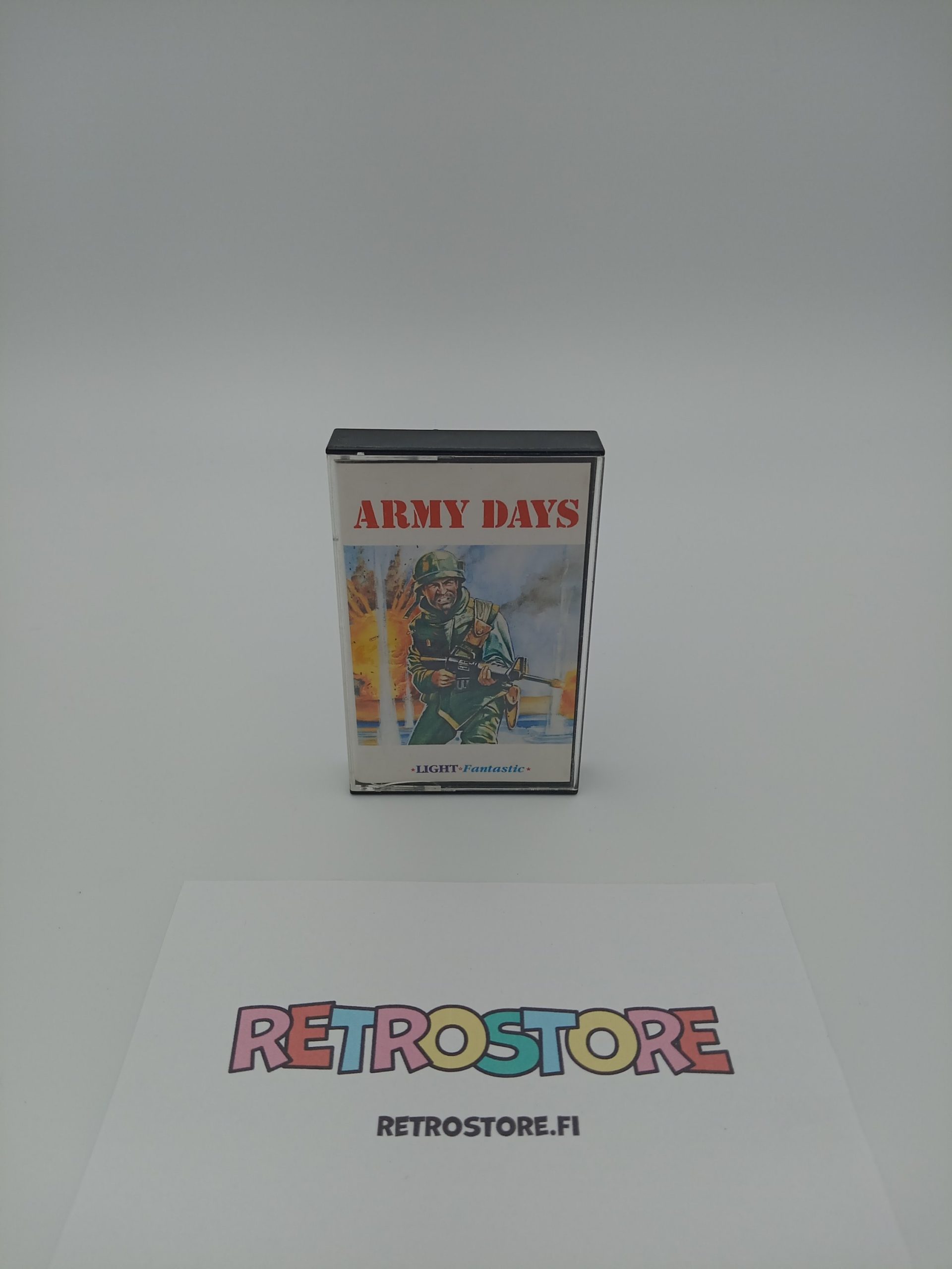 commodore 64 army days kasetti etukansi