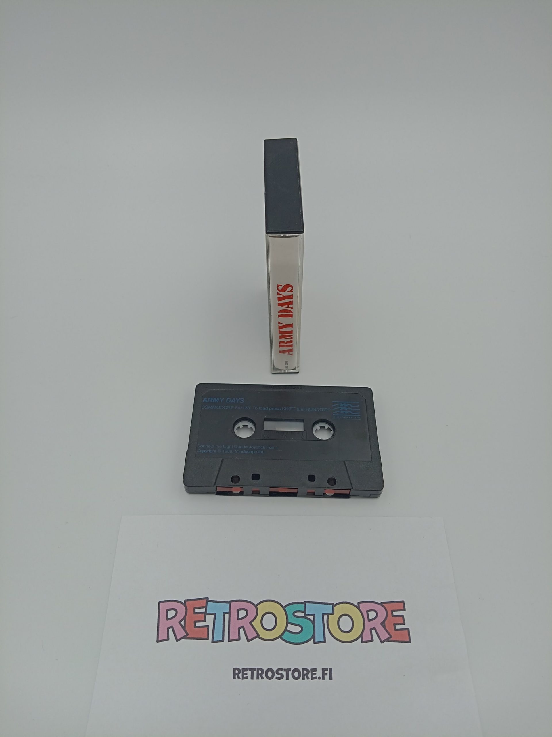 commodore 64 army days kasetti