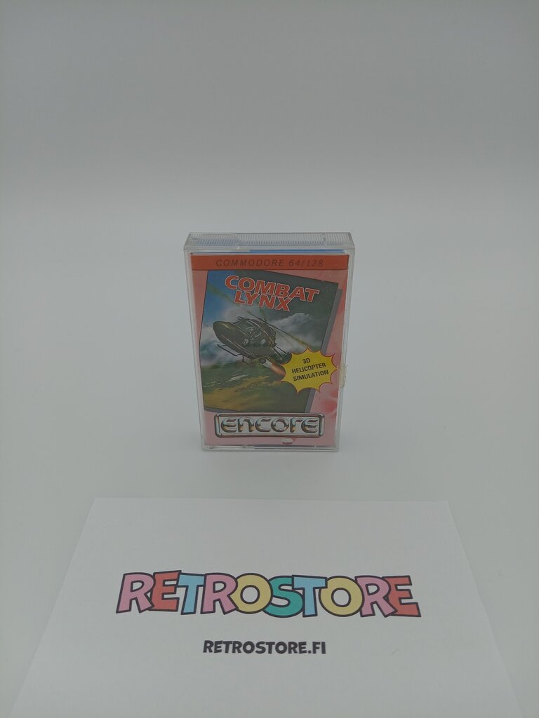 commodore 64 combat lynx kasetti etukansi