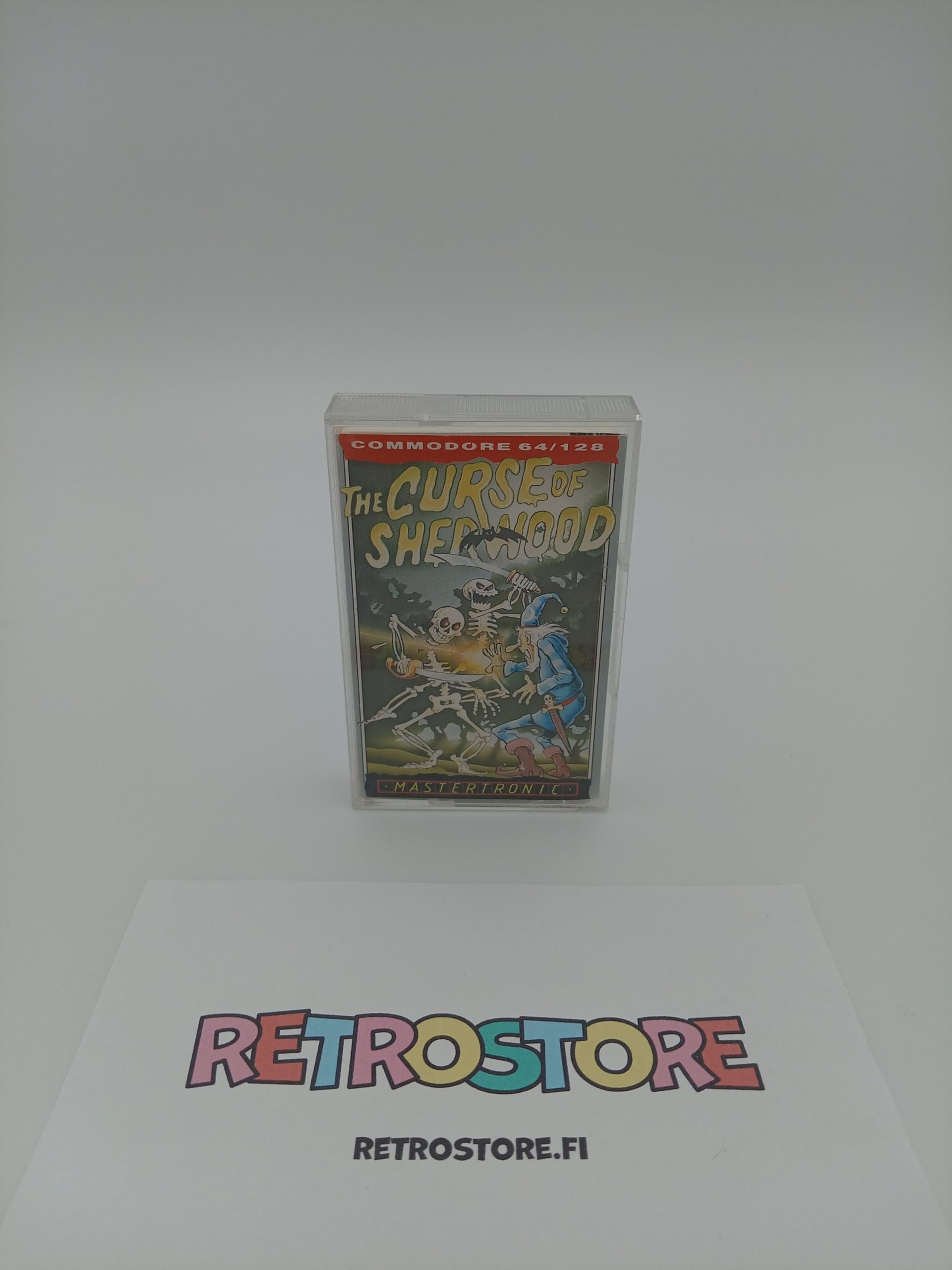 commodore 64 curse of sherwood kasetti etukansi