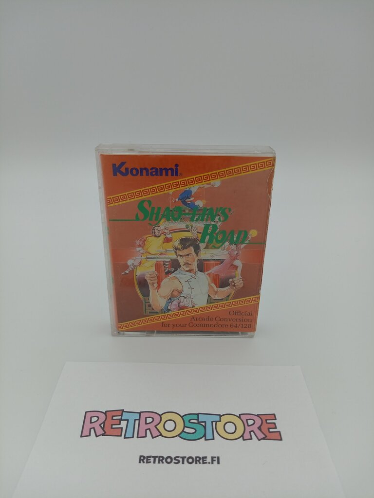 commodore 64 shao lin's road etukansi