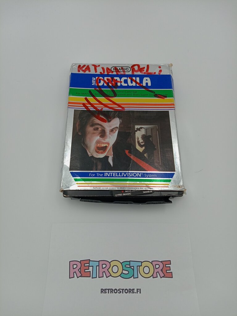 Intellivisio dracula etukansi