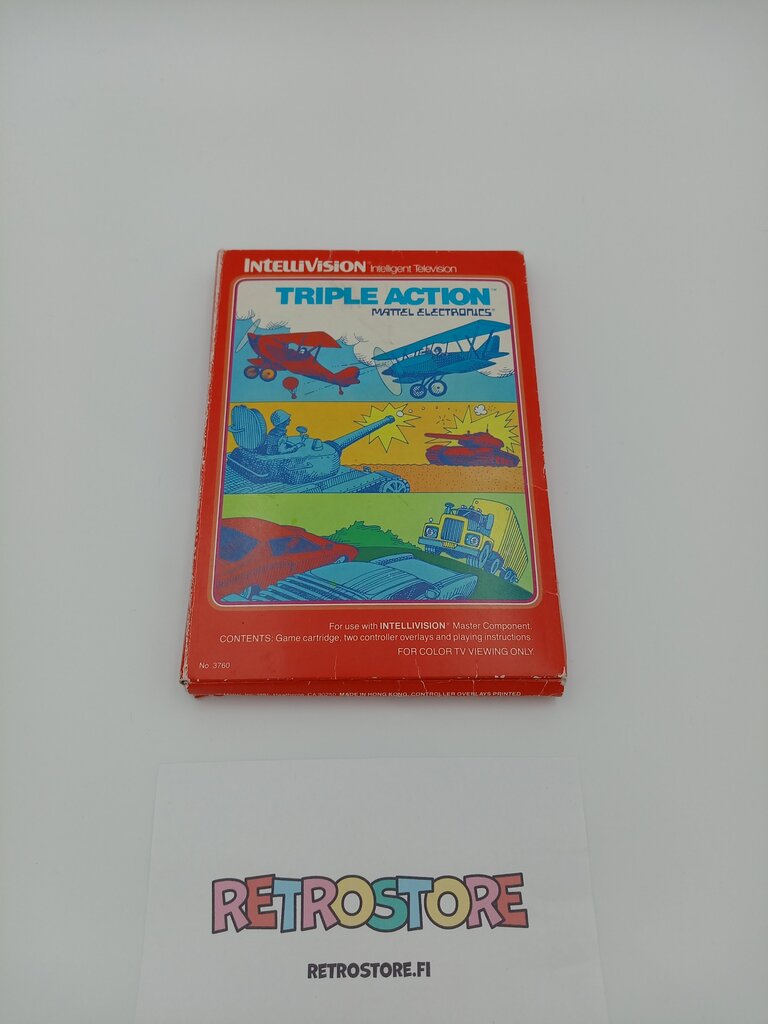 Intellivision triple action etukansi