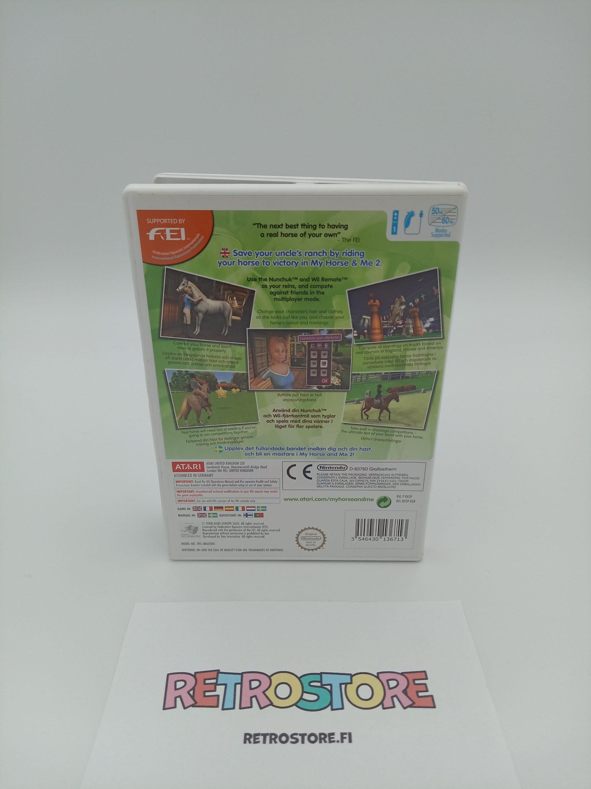 Wii my horse and me 2 takakansi