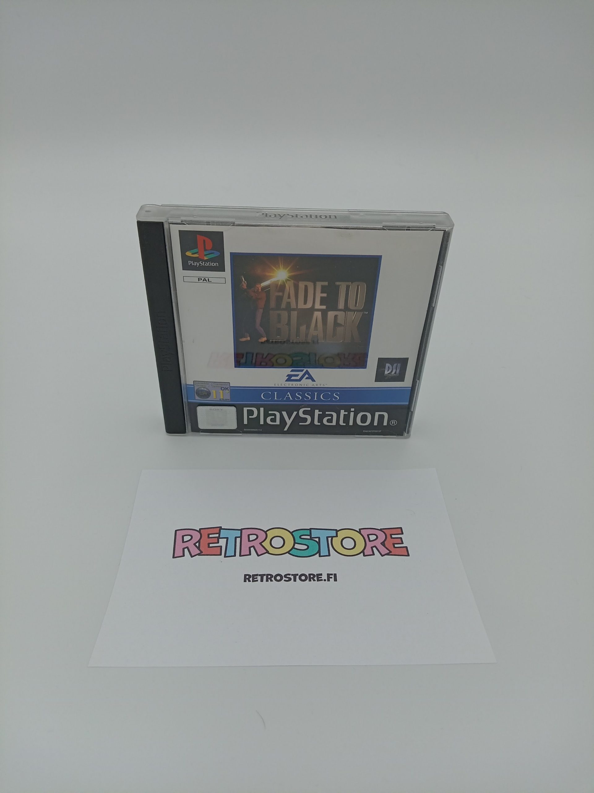 playstation fade to black etukansi
