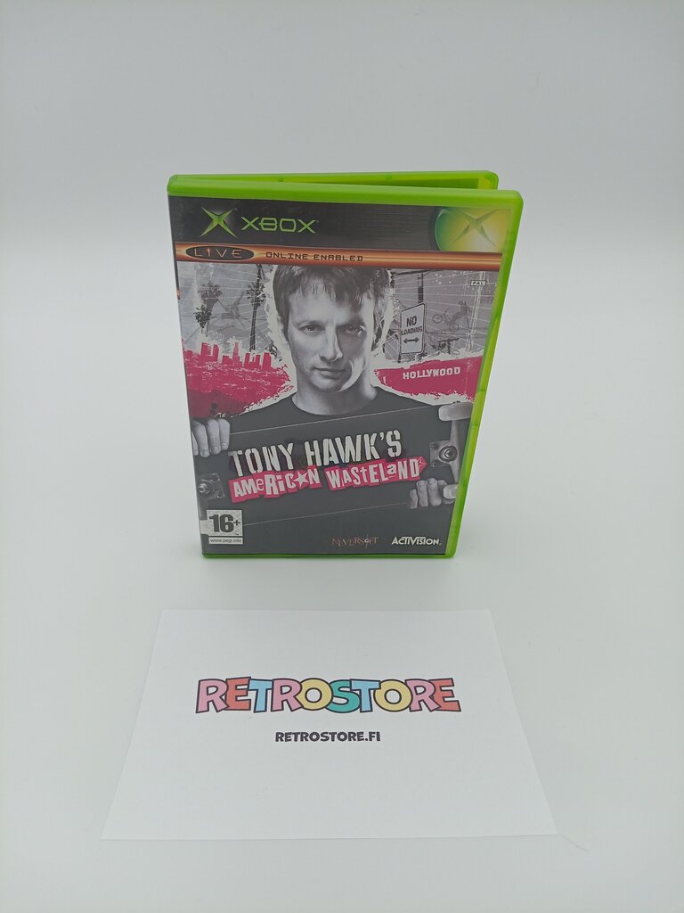 xbox tony hawk's american wasteland etukansi