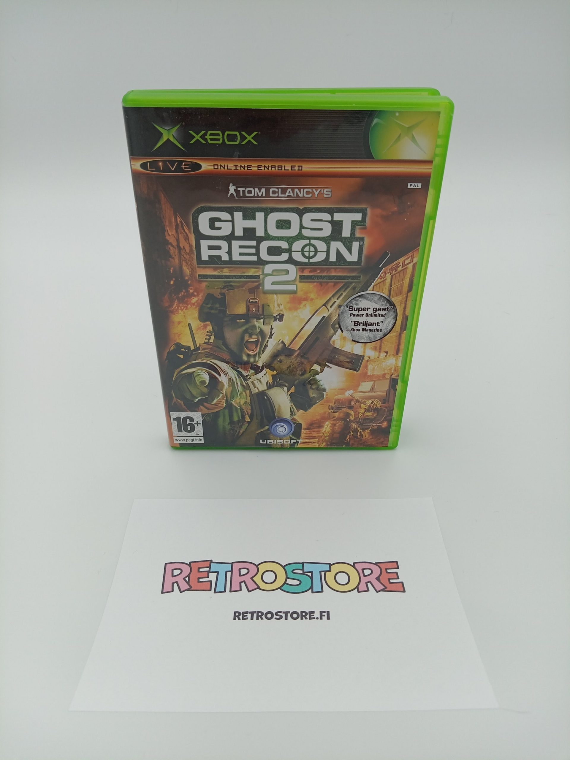 xbox tom clancy's ghost recon 2 etukansi