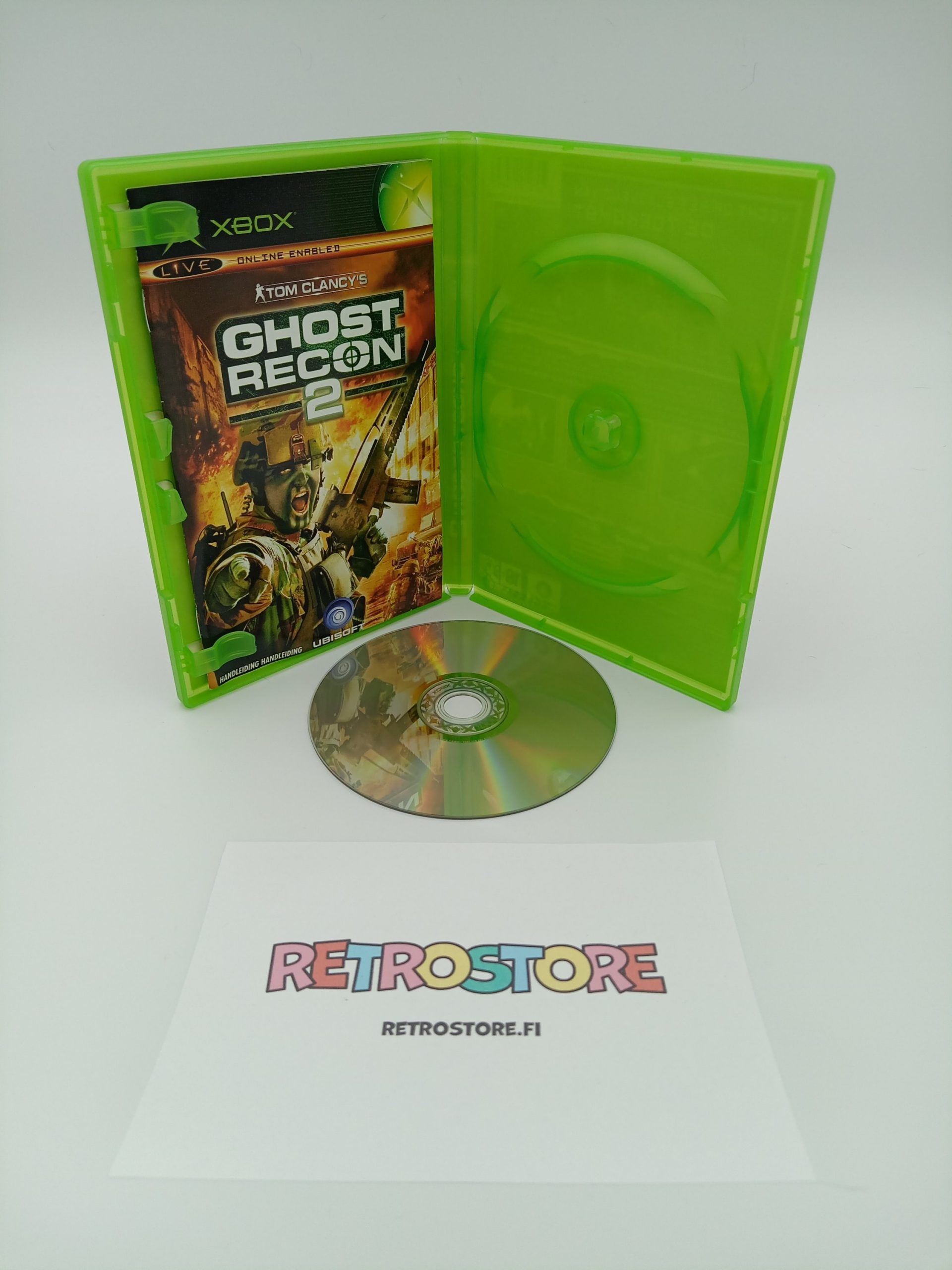xbox tom clancy's ghost recon 2 sisältö
