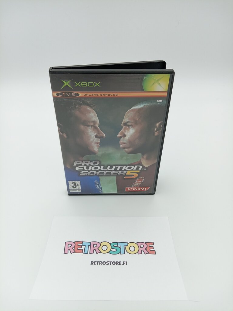 xbox pro evolution soccer 5 etukansi