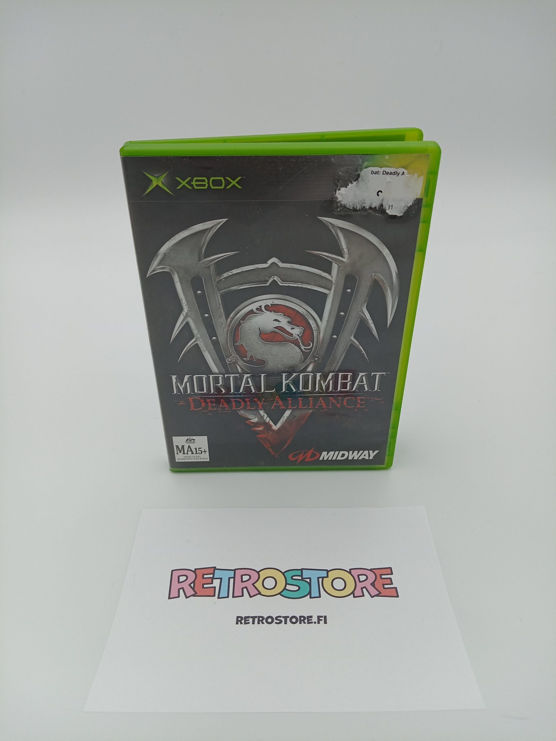 xbox mortal kombat deadly alliance etukansi