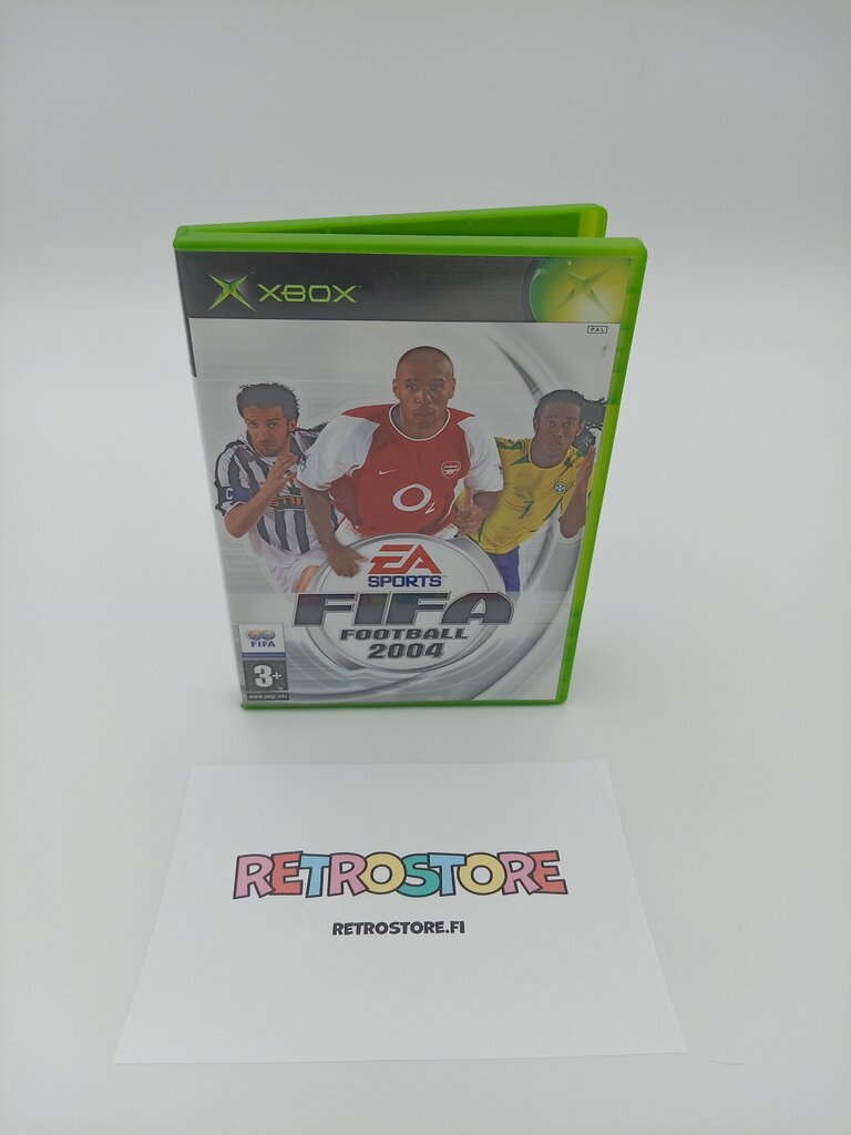 xbox fifa 2004 etukansi