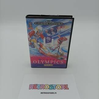 sega mega drive winter olympics lillehammer 94 etukansi