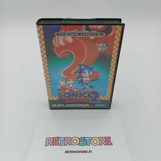 sega mega drive sonic the hedgehog 2 etukansi