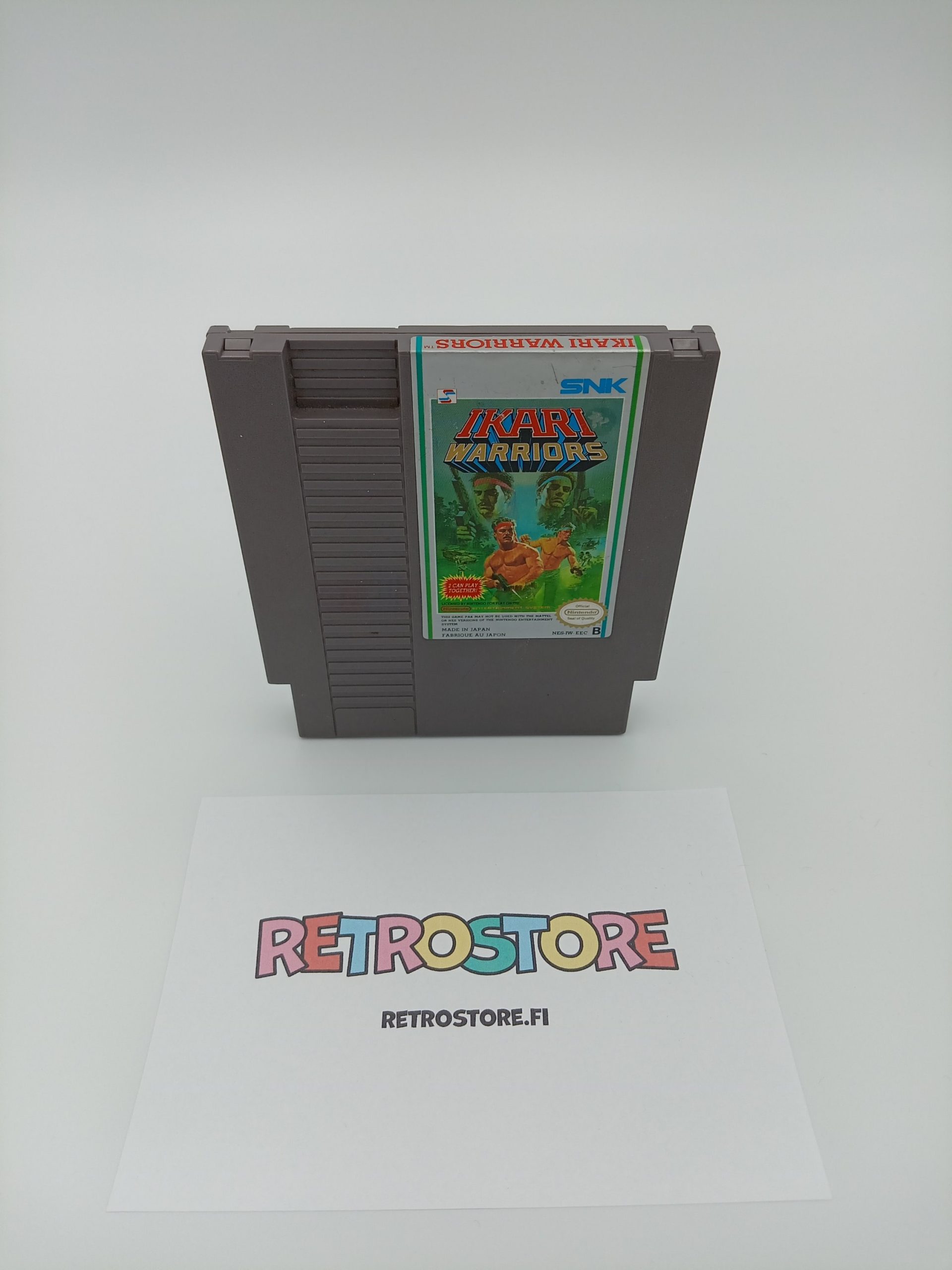 nes ikari warriors etukansi
