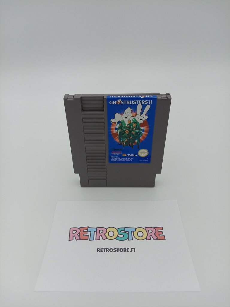 nes ghostbusters 2 etukansi