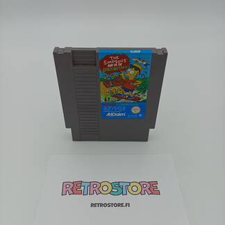 nes the simpsons bart vs. the space mutants etukansi