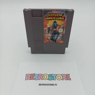 nes shadow warriors etukansi