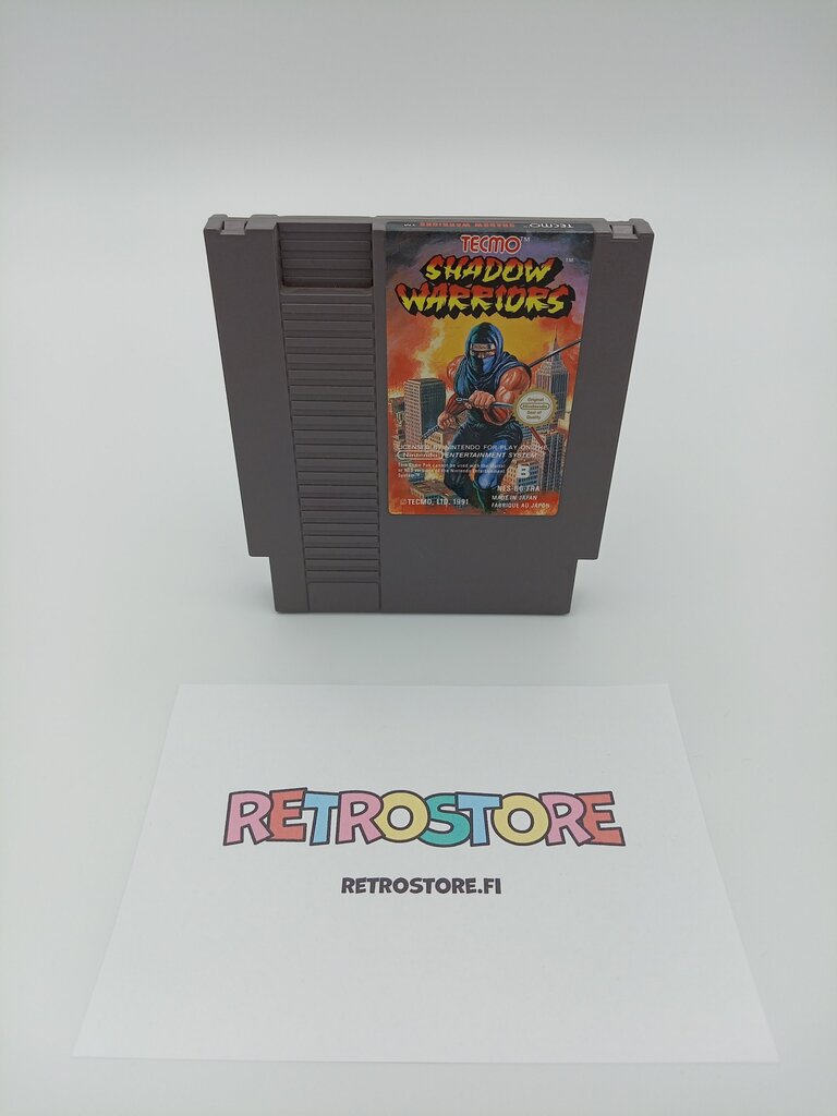 nes shadow warriors etukansi