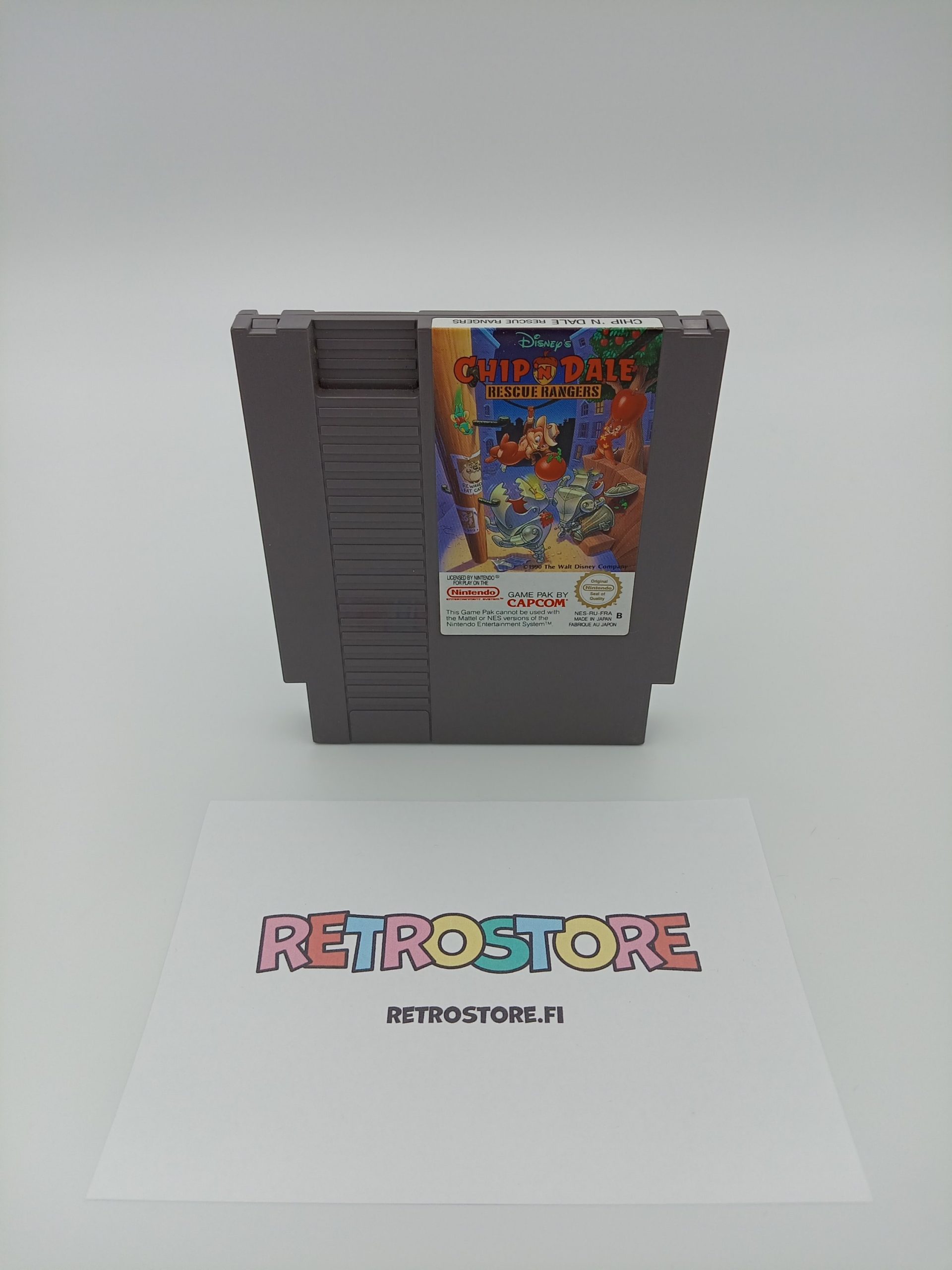nes chip 'n dale rescue rangers etukansi