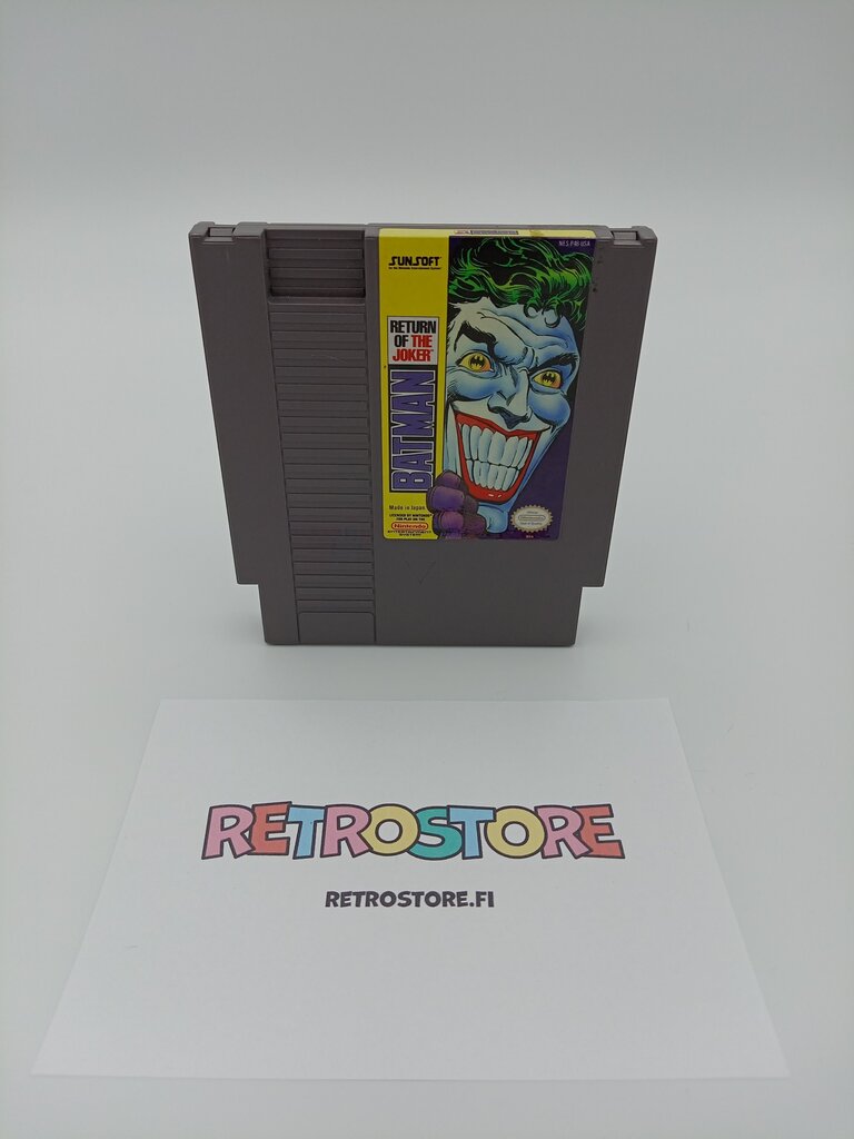 nes batman the return of joker etukansi