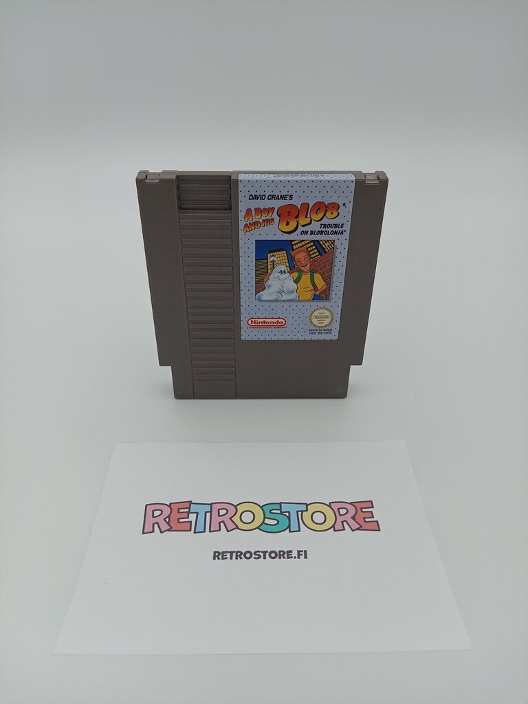 NES a boy and his blob etukansi