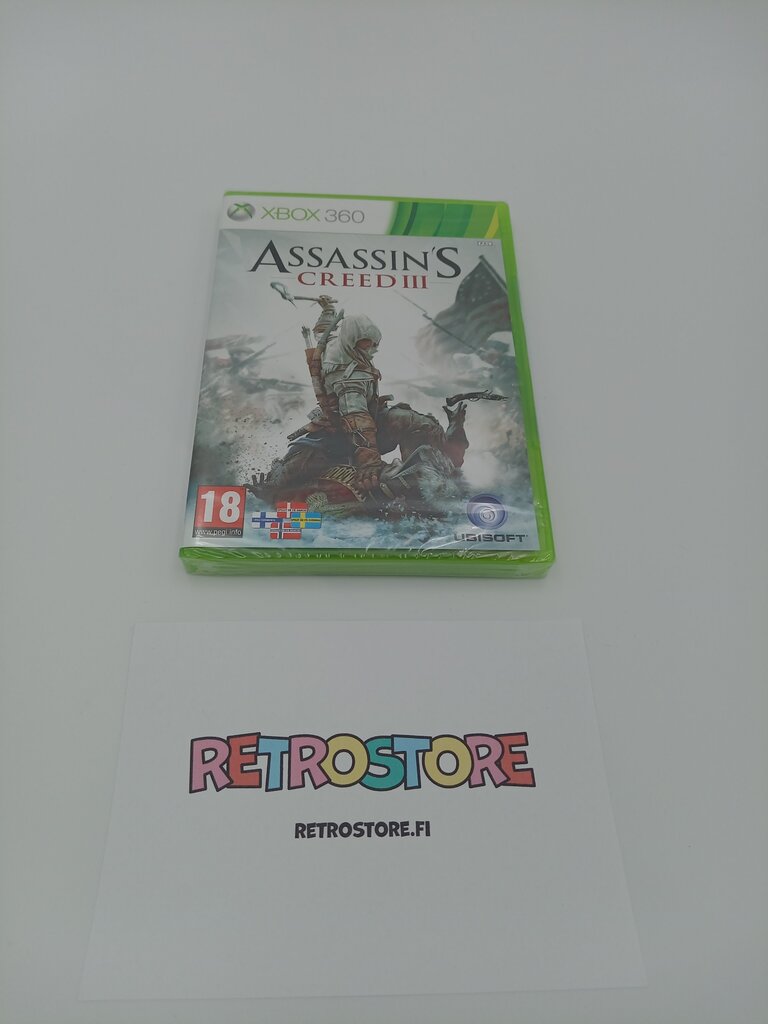 xbox360 assassin's creed 3 etukansi