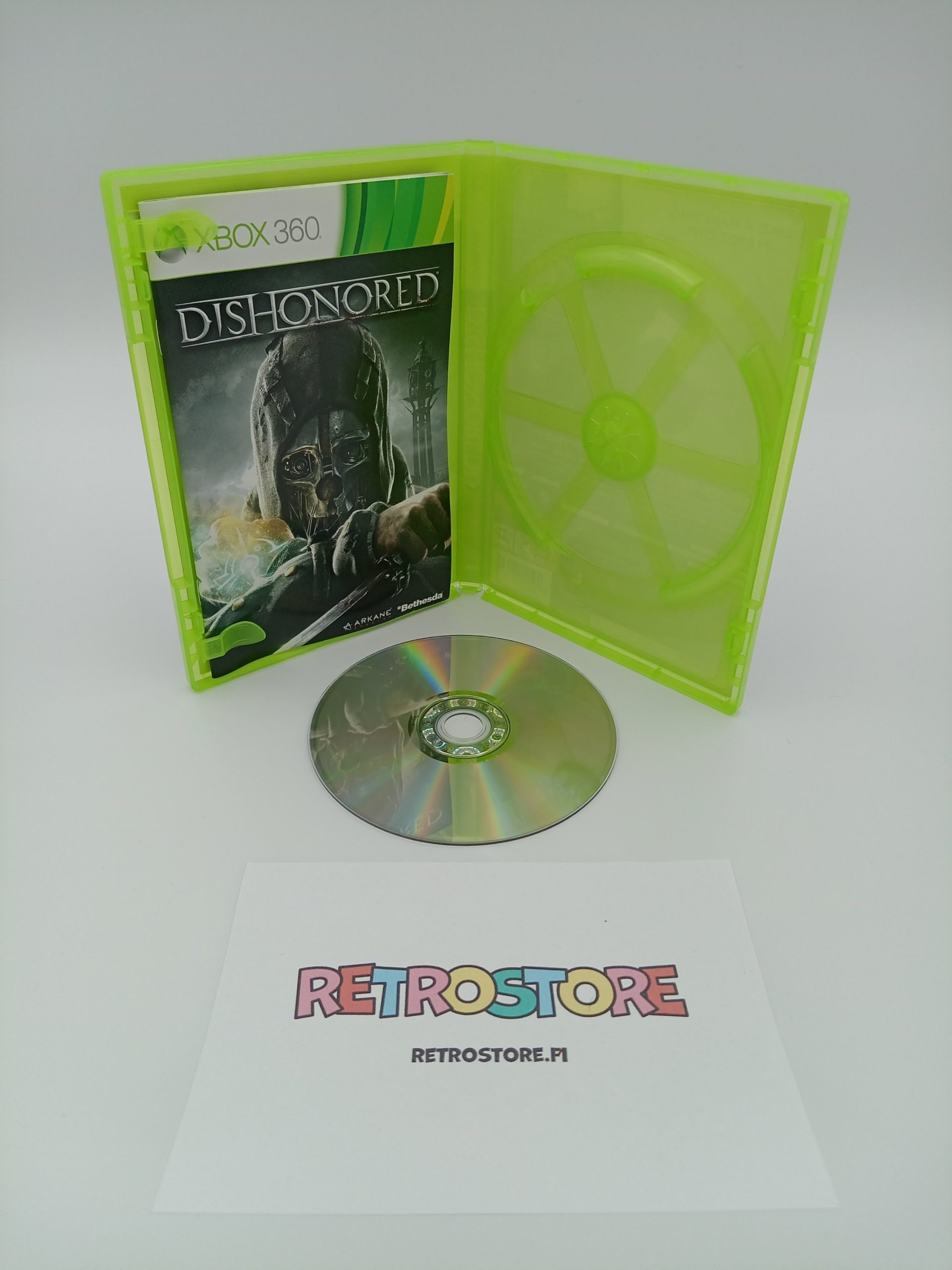 xbox360 dishonored sisältö