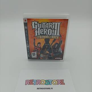Playstation 3 guitar hero 3 etukansi
