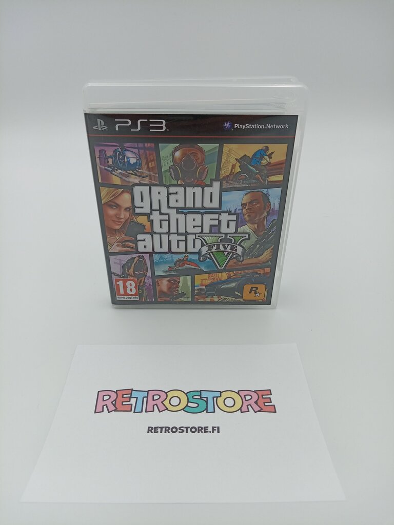 Playstation 3 grand theft auto 5 etukansi
