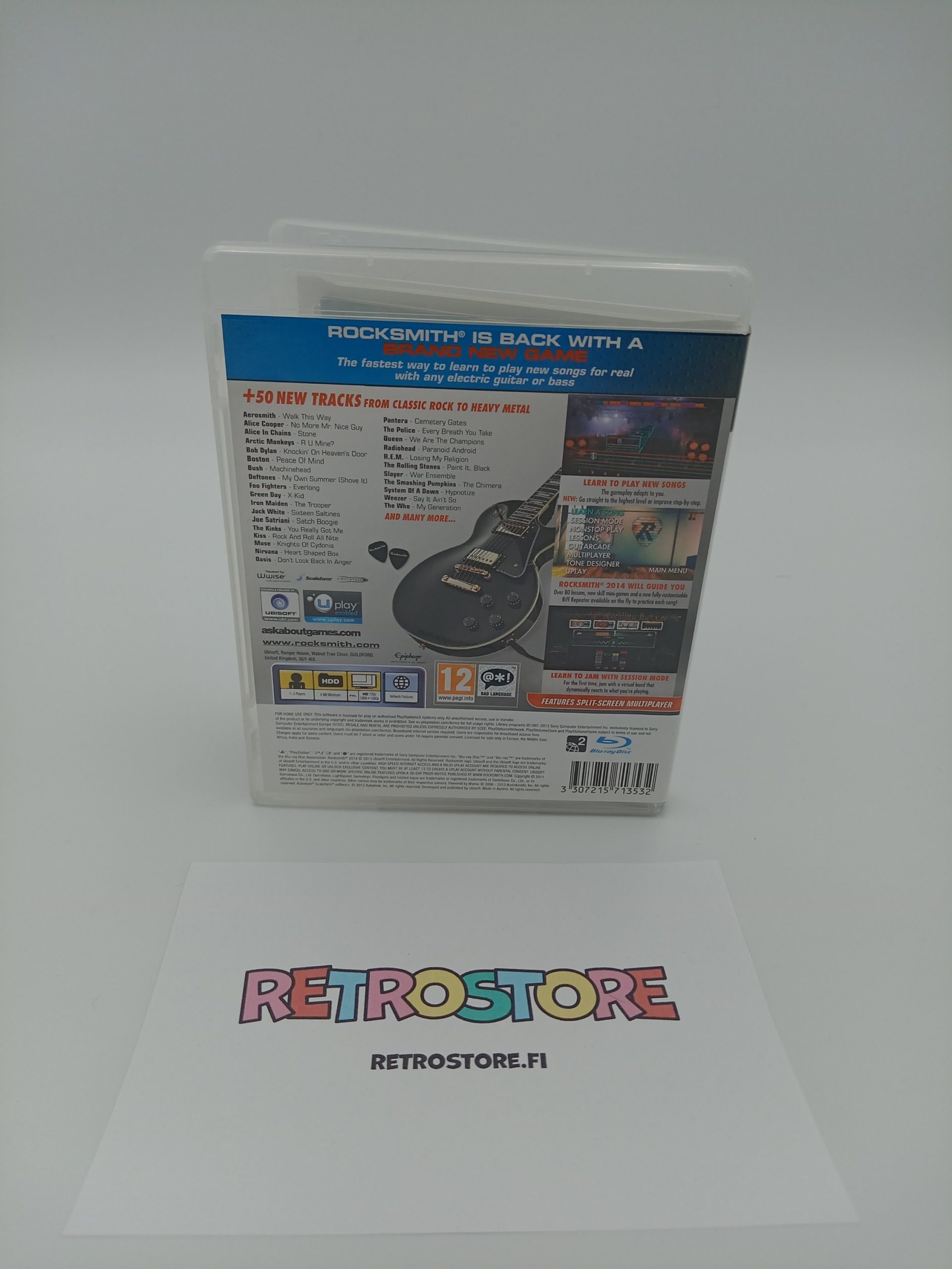 Playstation 3 rocksmith 2014 takakansi