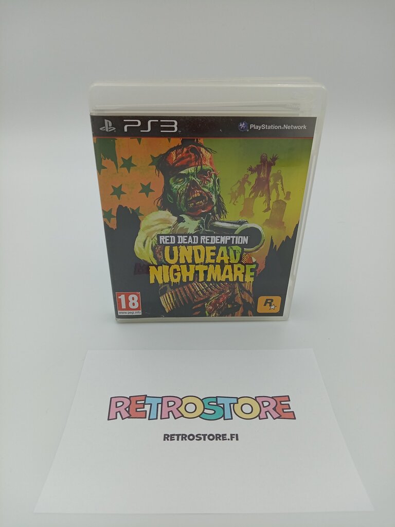 Playstation 3 red dead redemption undead nightmare etukansi