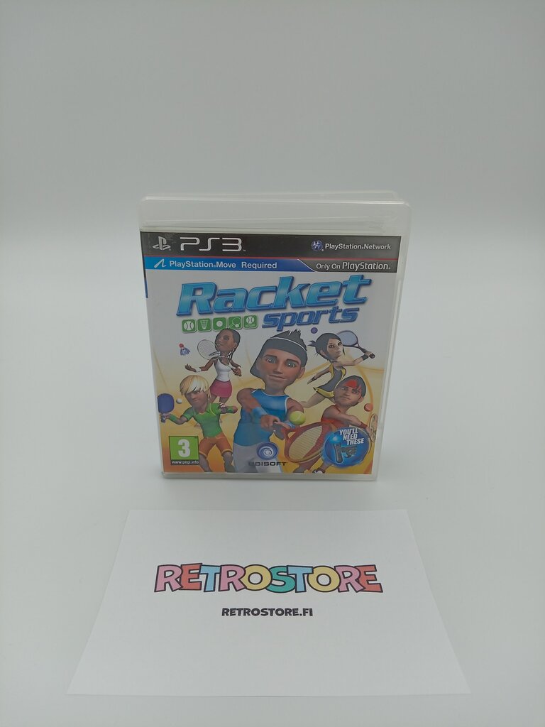 Playstation 3 racket sports etukansi