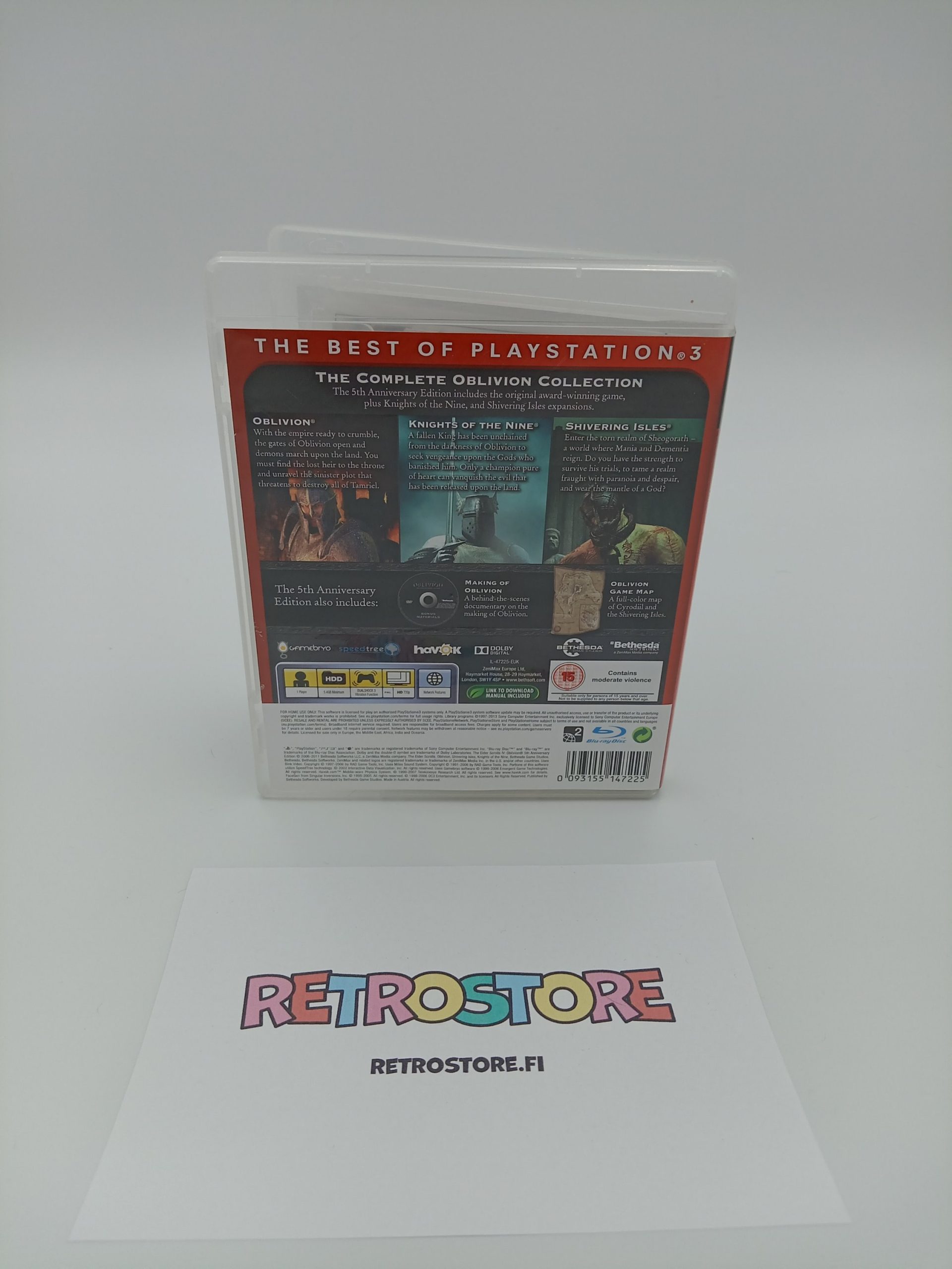 Playstation 3 the elder scrolls 4 oblivion takakansi
