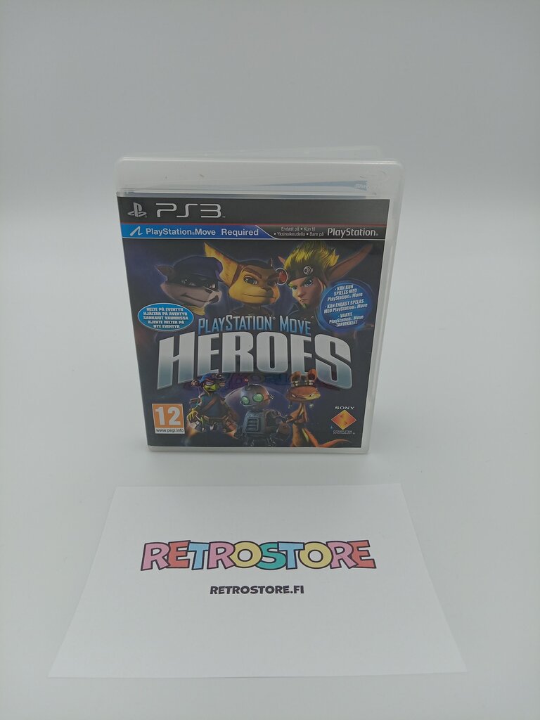 Playstation 3 playstation move heroes etukansi