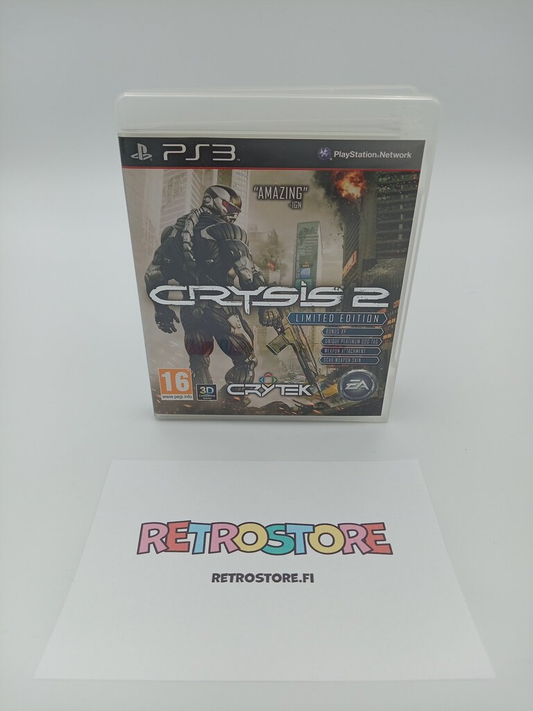 Playstation 3 crysis 2 etukansi