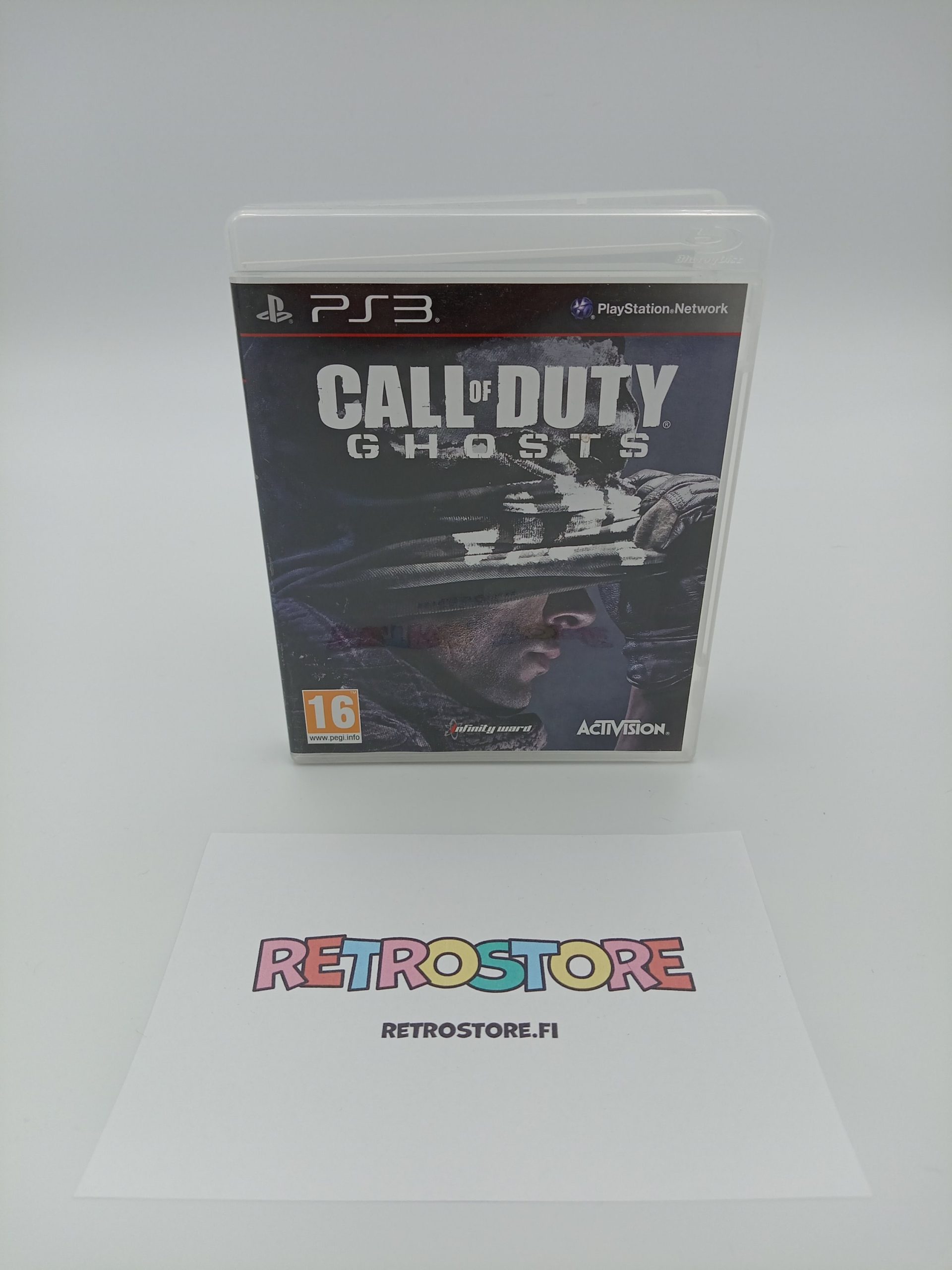 Playstation 3 call of duty ghosts etukansi