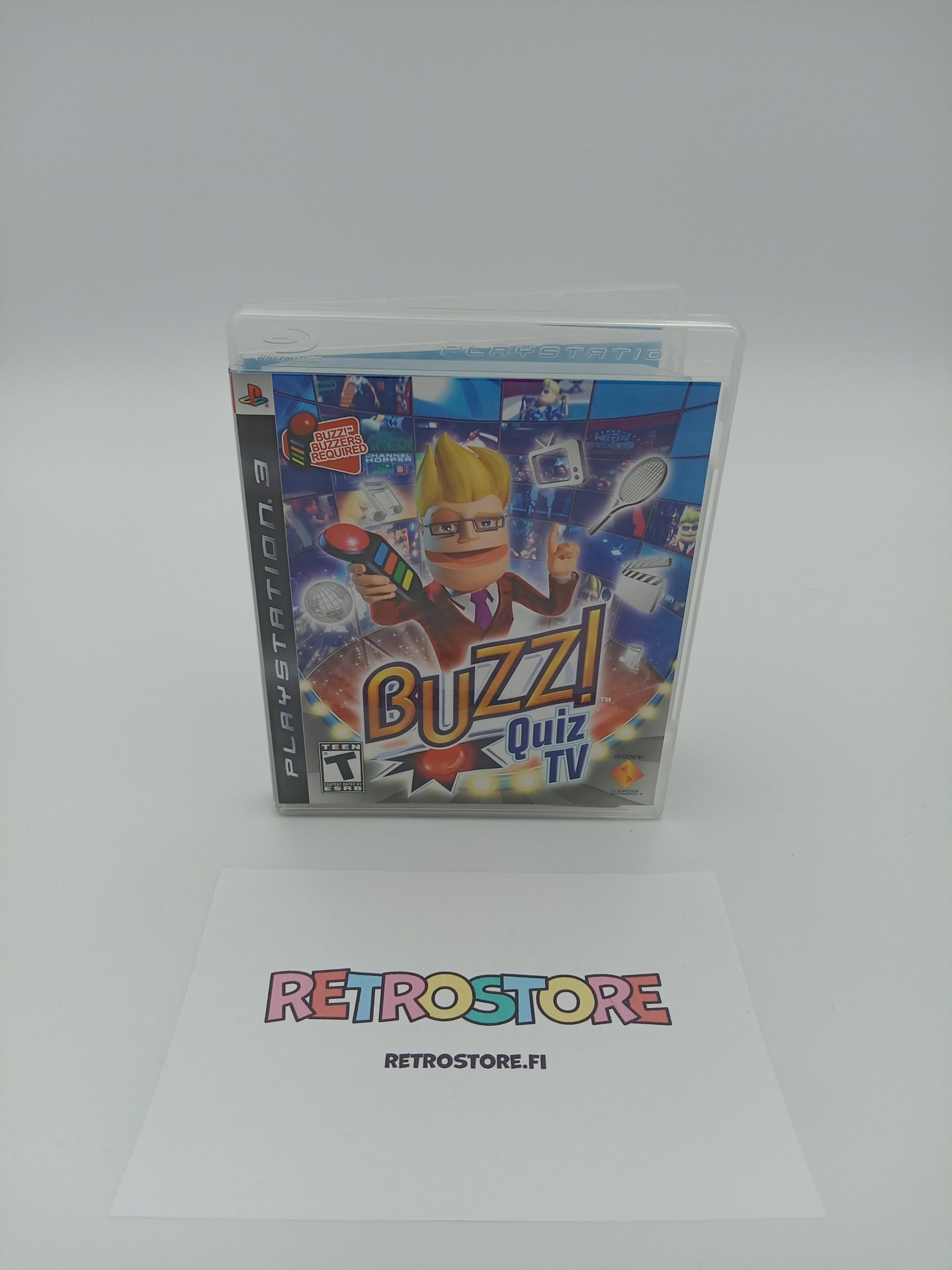 Playstation 3 buzz quiz tv etukansi
