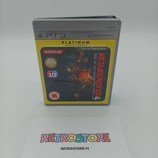 Playstation 3 metal gear solid 4 guns of the patriots etukansi
