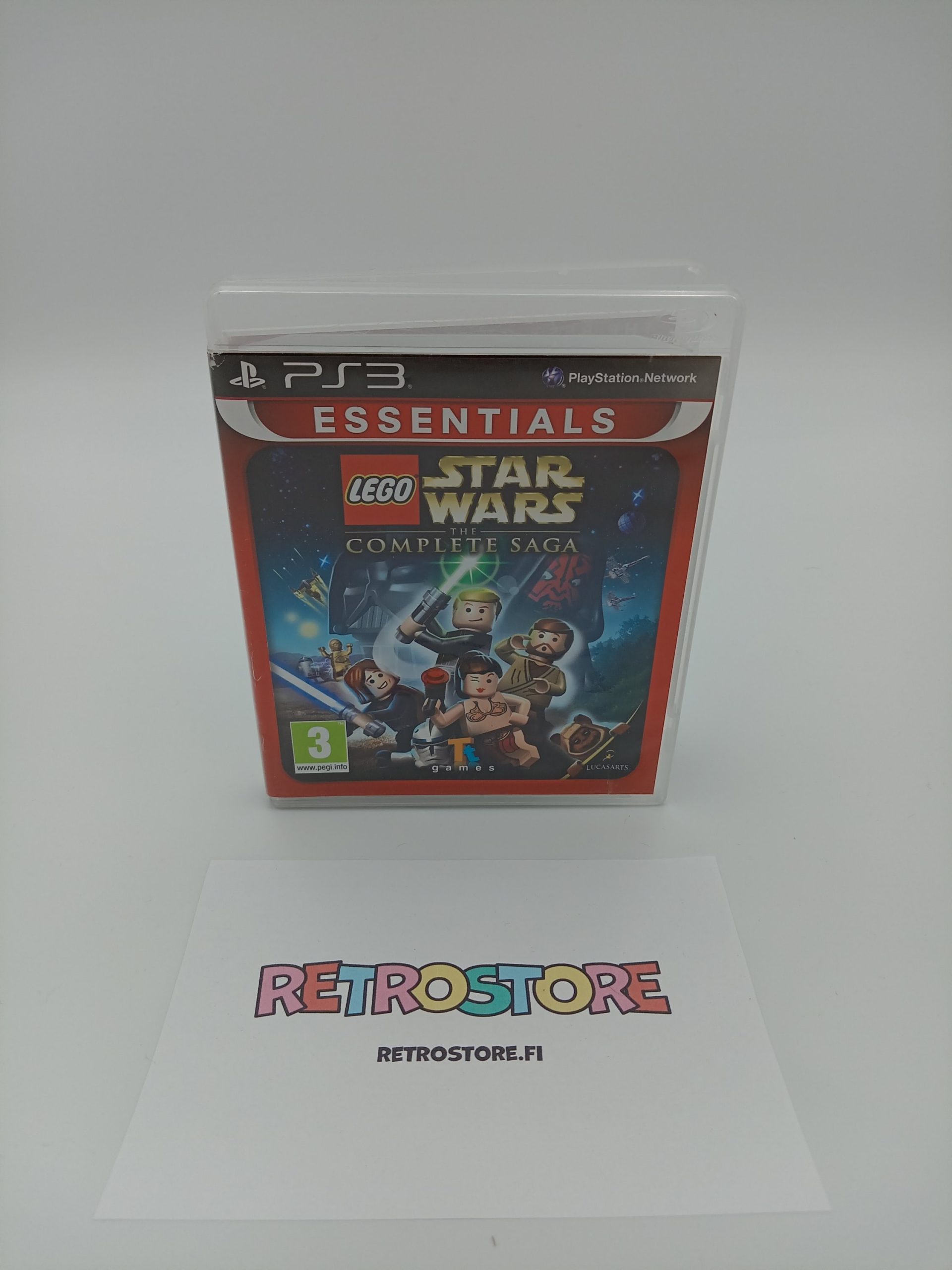 Playstation 3 lego star wars the complete saga etukansi
