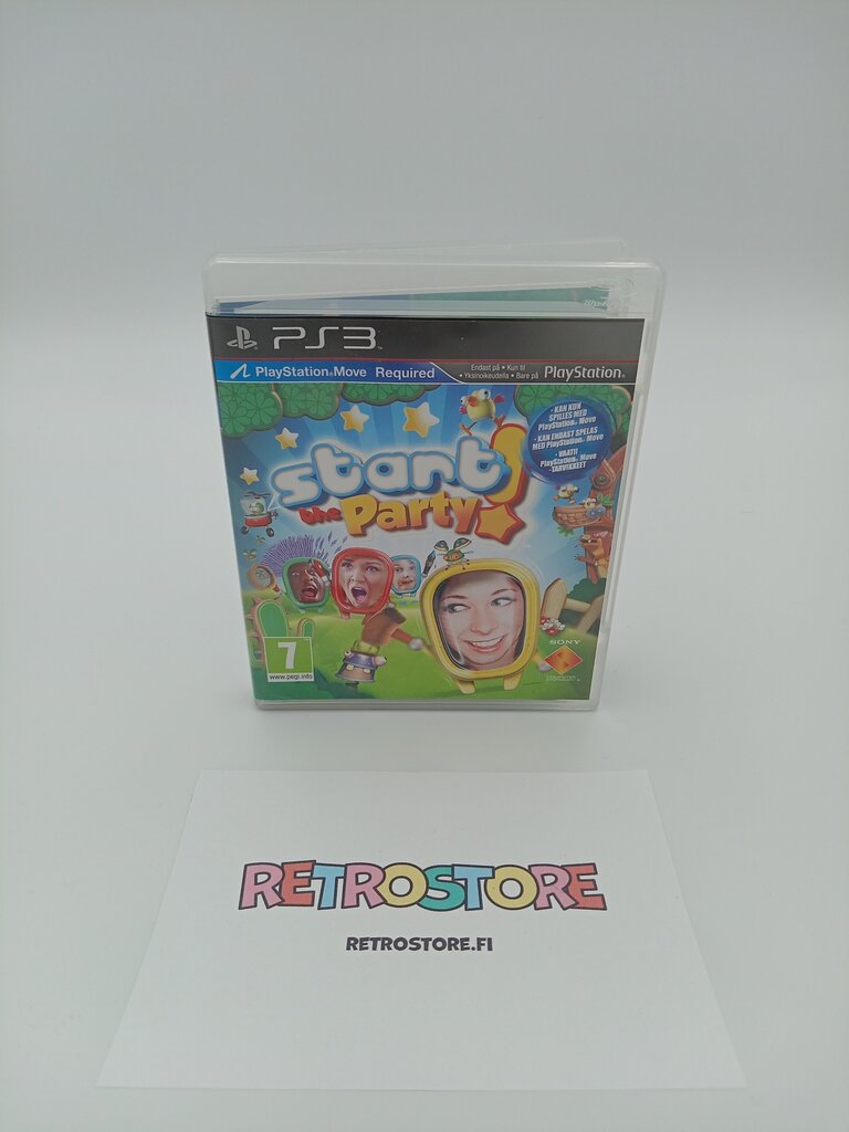 Playstation 3 start the party etukansi