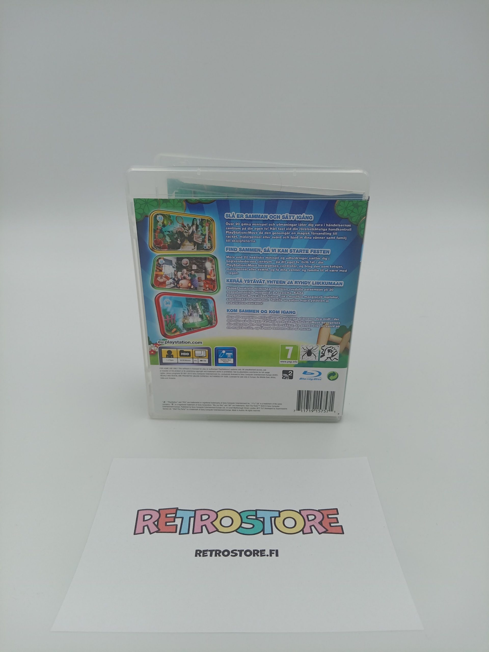 Playstation 3 start the party takakansi