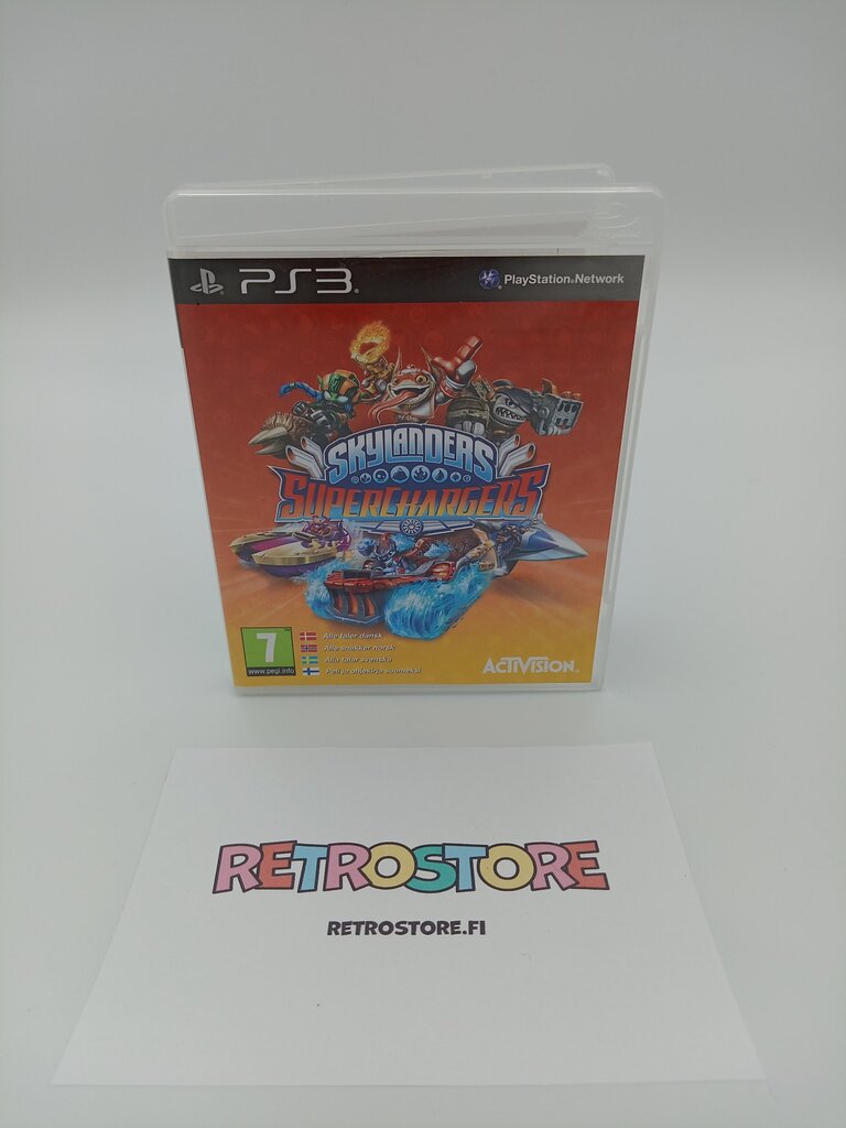 Playstation 3 skylanders superchargers etukansi