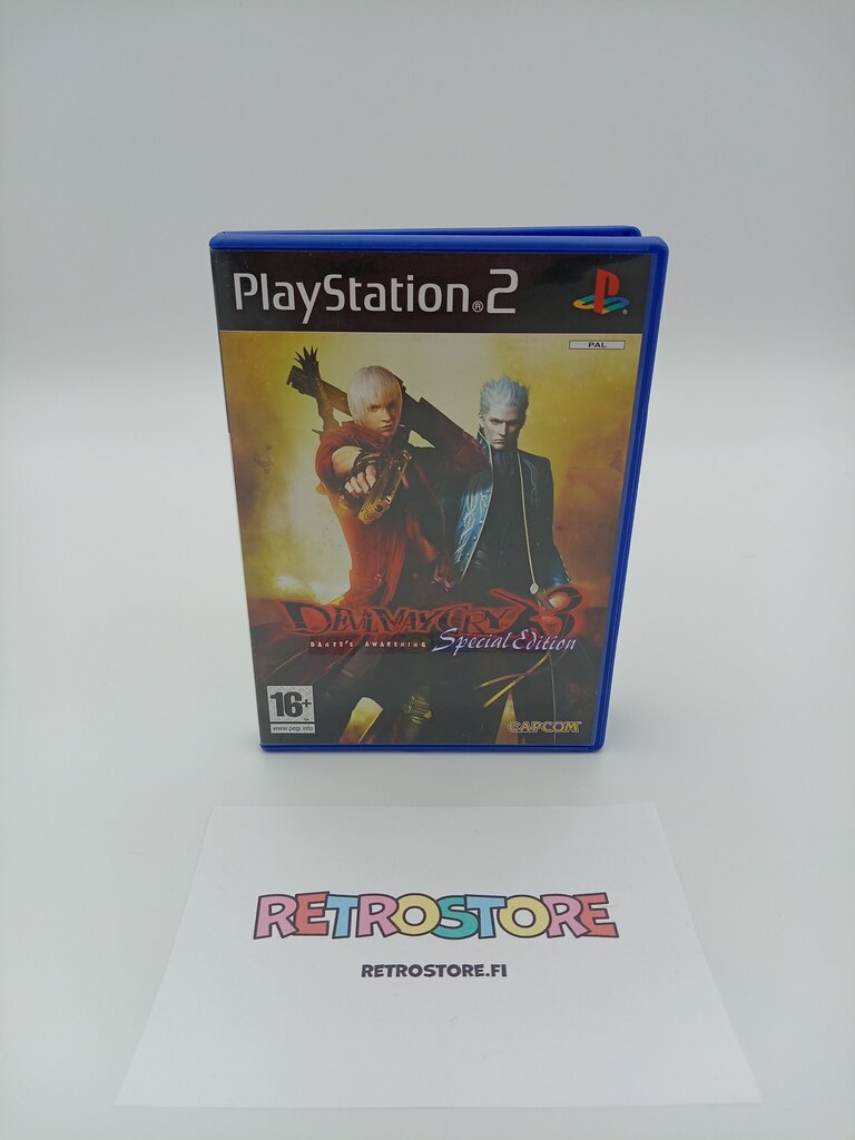 Playstation 2 devil may cry 3 etukansi