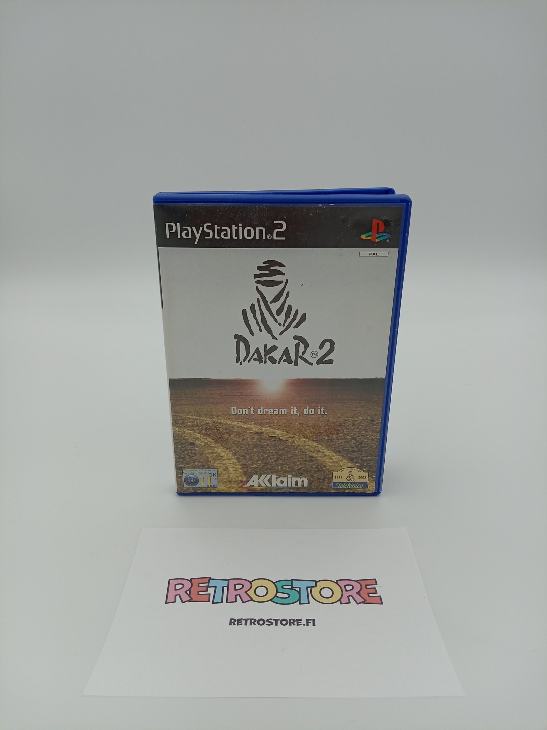 Playstation 2 dakar 2 etukansi