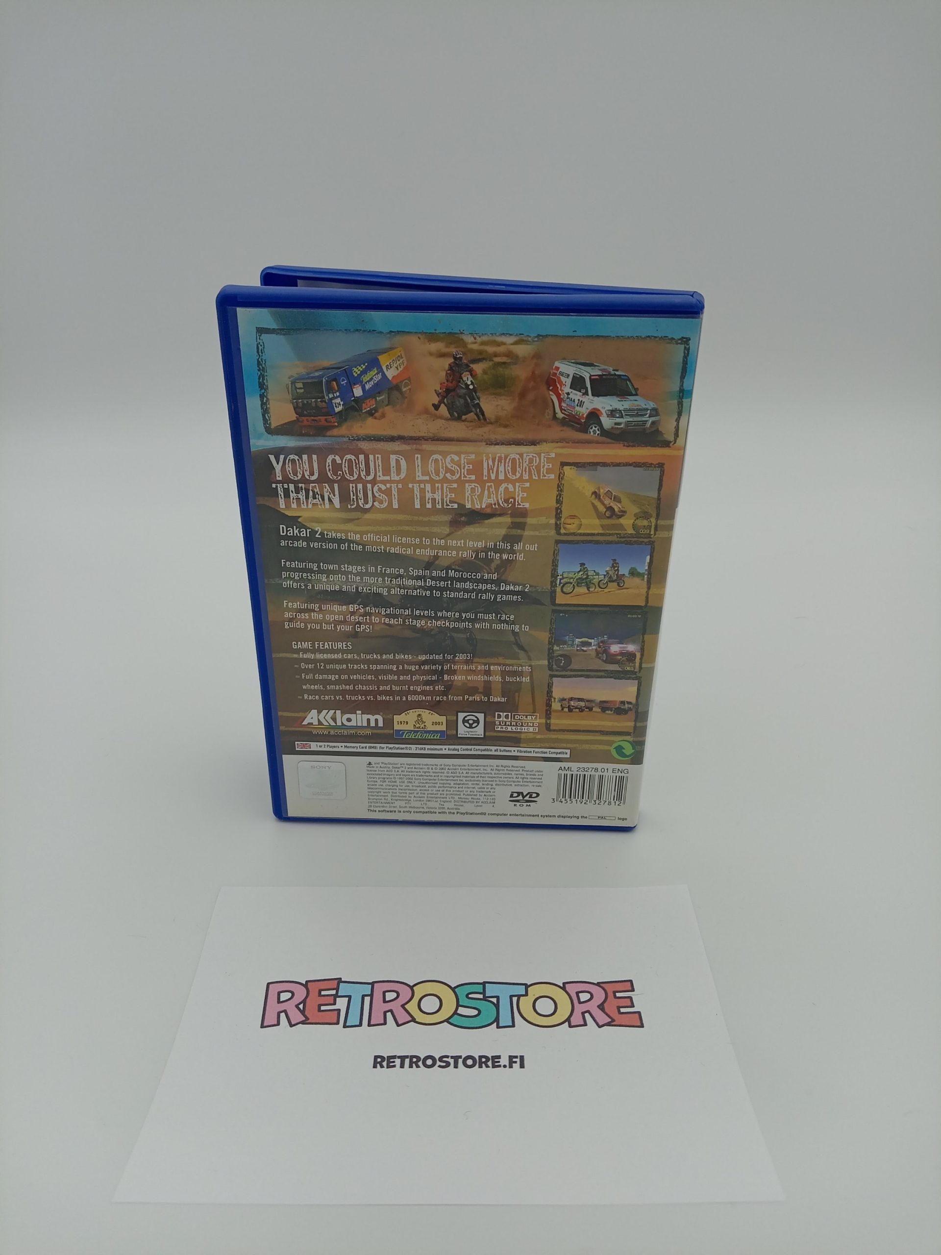 Playstation 2 dakar 2 takakansi